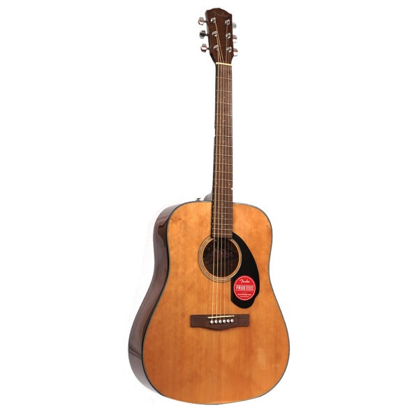 Fender CD60S Dreadnought Acoustic Guitar-Brown