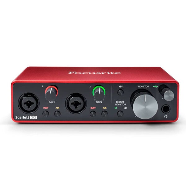 SOUND CARD FOCUSRITE SCARLETT 2I2 3RDGEN