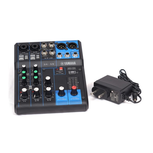Yamaha MG06 6-Input Compact Stereo Mixer