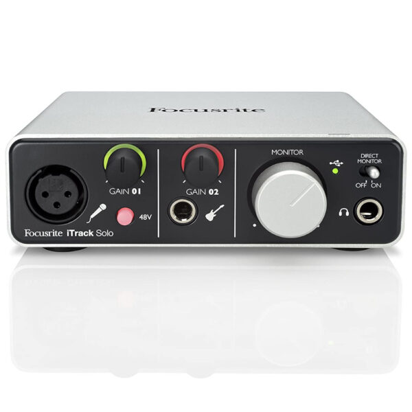 FOCUSRITE iTRACK SOLO USB AUDIO INTERFACE