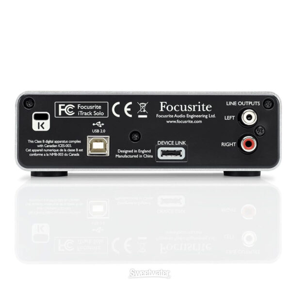 FOCUSRITE iTRACK SOLO USB AUDIO INTERFACE