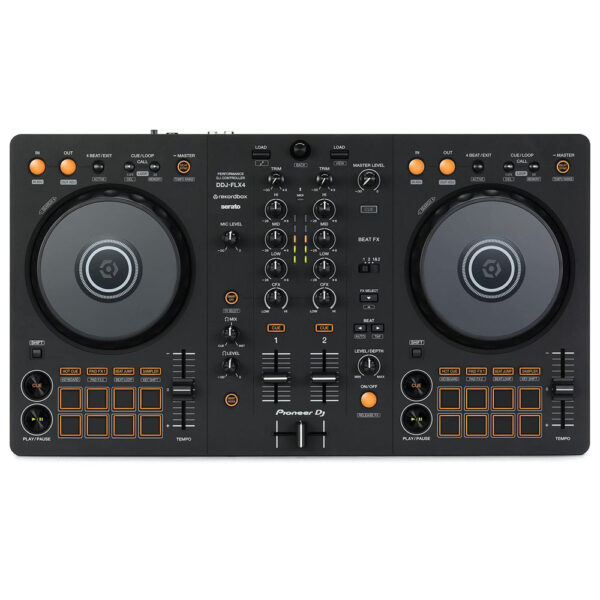 Pioneer DDJ-FLX4 2 Channel DJ Controller for Multiple DJ BLACK
