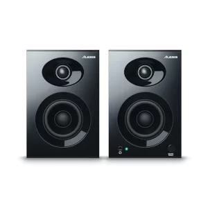 Alesis Elevate 3 MKII Monitors Speakers with Isolation Pads, Cables and Ebook